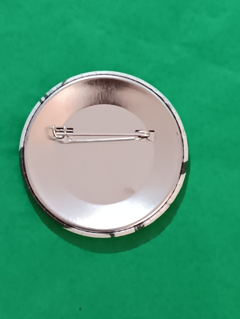 Vampire Fang Button Pin - Picture 2 of 2